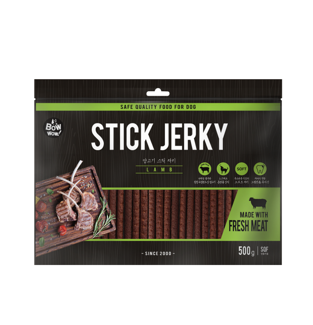 Bow Wow Lamb Jerky (500g)