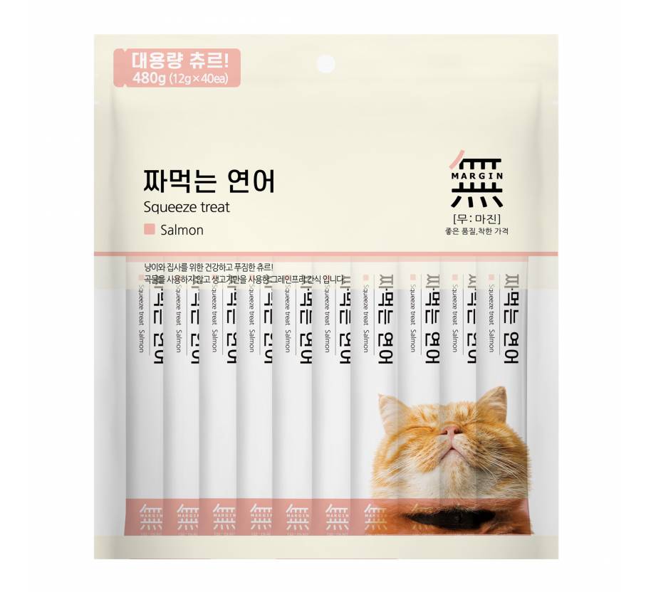 Bow Wow Squeeze Treat Salmon (480g)