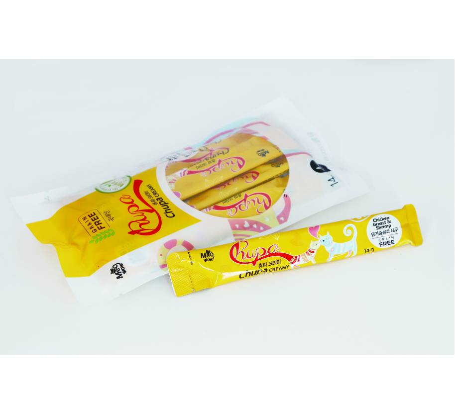 Chupa Chicken & Shrimp 14g x 4