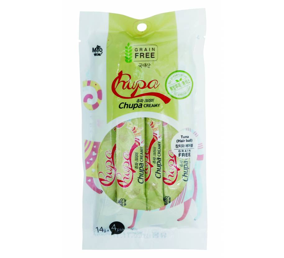 Chupa Tuna & Hairball 14g x 4