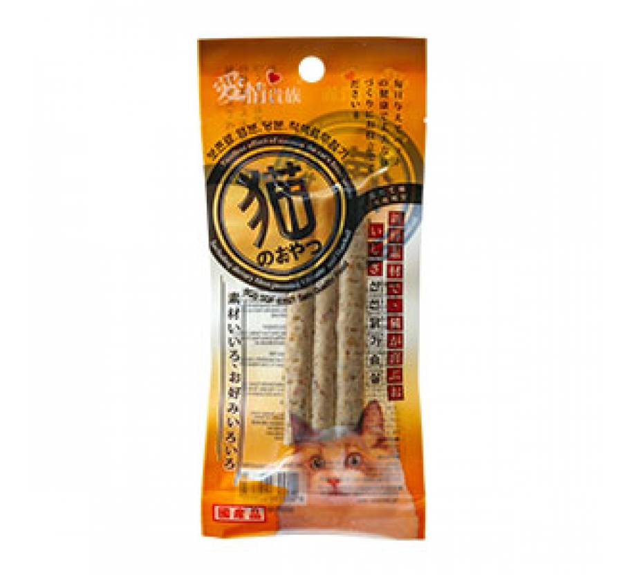 Bow Wow Cat Chicken + Scallop Jerky (3p)