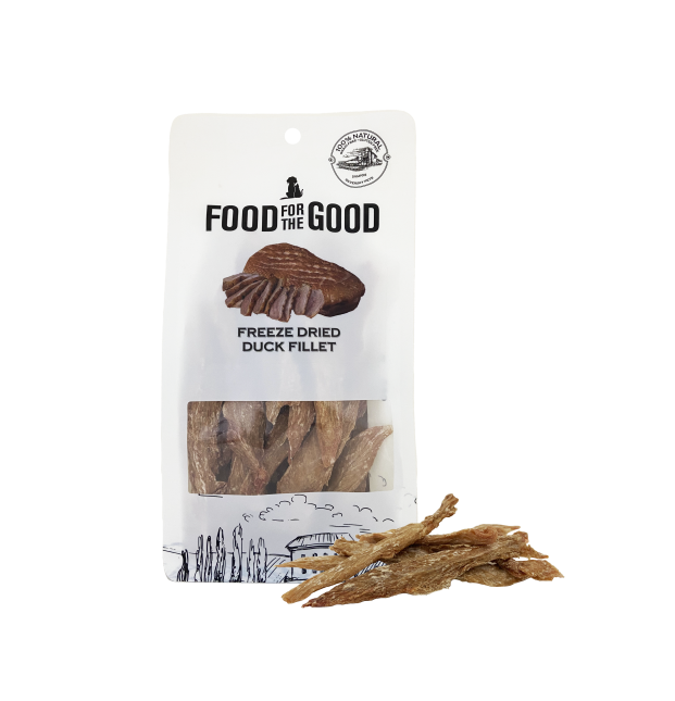 Food For The Good - Freeze Dried Duck Fillet  [Wt : 100g]