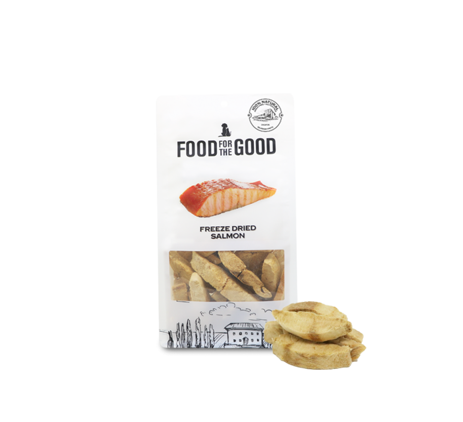 Food For The Good - Freeze Dried Salmon Cat & Dog Treats [Wt : 60g]